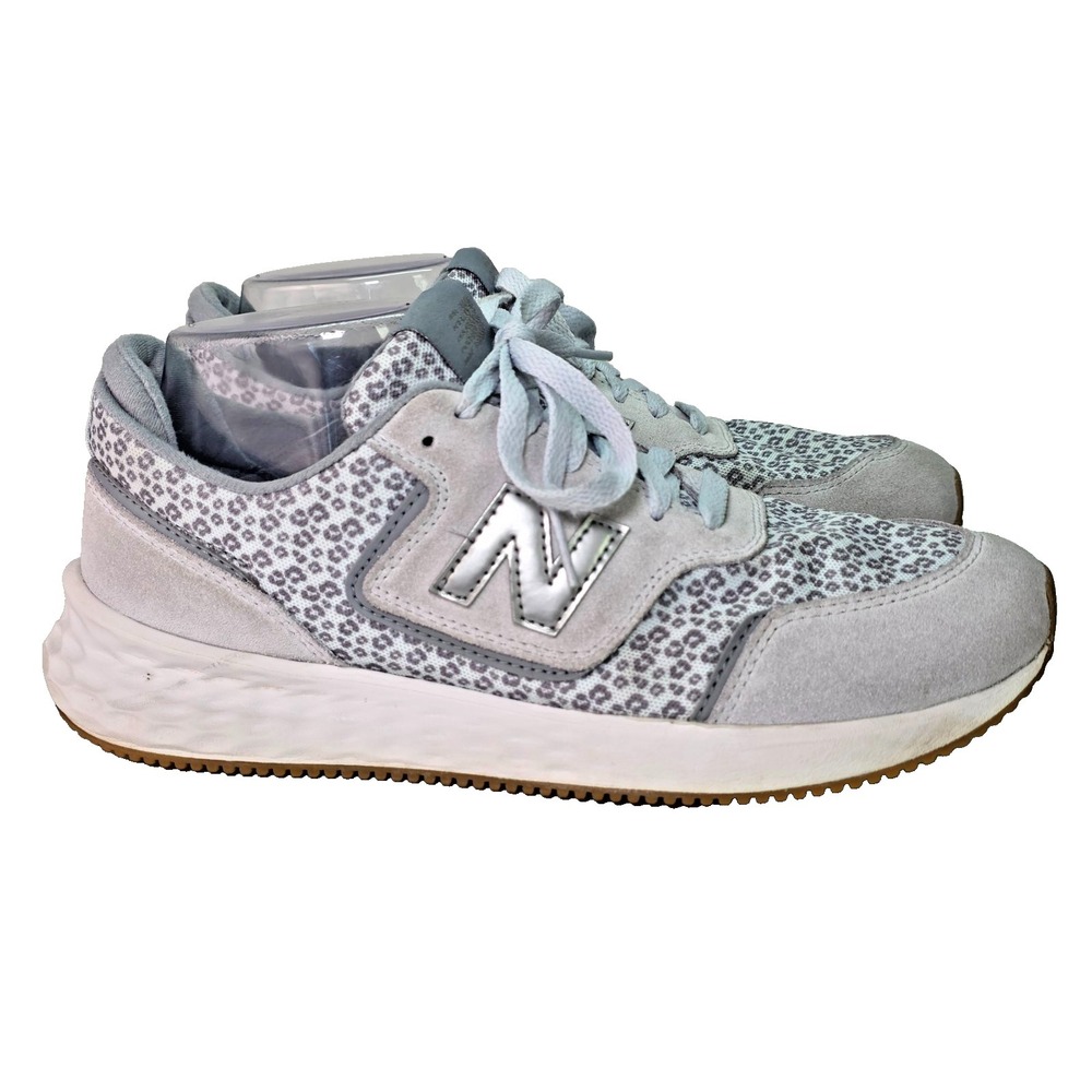 New Balance X-70 Women's Sneakers Size 9.5 B White Gray Running Shoes WSX70MC1